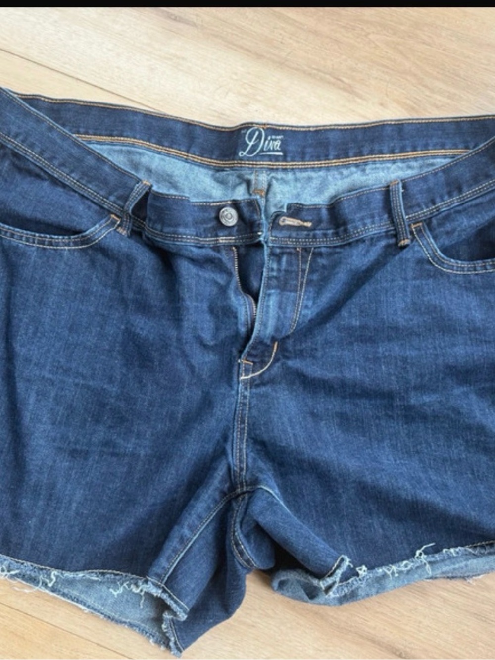 Old Navy Dark Blue Denim Jean Shorts